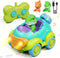 Lehoo Castle Dinosaur Remote Control Car for Toddlers, Rechargeable RC Cars with Lights & Music, Ages 2-4, 2-3 Year Old