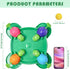 AIUAZA 2-4 (36beans) Hungry Turtle Chess Board Game, Hungry Box Game, Turtle Eating Beans Chessboard Game, Party