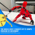 MerryXD Titan 13 Action Figure, Lucky 13 3D Printed Multi-Jointed Movable Toy for Boys, White