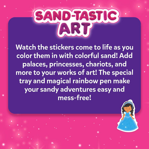 50+ 4, 5, 6, 7, 8, 9, 10 Skillmatics Sand Art Activity - Mess-Controlled DIY Unicorn & Princess Craft Kit with Colorful
