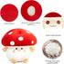 Nuokin 12 inch Mushroom Plush Toys Cute Stuffed Mushroom Pillow Stuffed Toy Birthday Present Home Decor Halloween