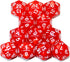 12-Pack 20 D20 SmartDealsPro Sided Dice Pearl Large Polyhedral Spin Down Dice Die with Pouch for DND RPG MTG Table Game