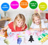 16pcs Mini Kawaii Animals Mochi Squishy Toys Set, Fidget Toys Pack for Kids - Birthday Gifts, Cat Party Favors
