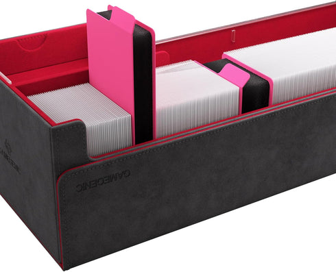 Gamegenic Sizemorph Divider, Ultimate Card Game Organizer and Deck Box Spacer, Flexible Card Divider, Pink