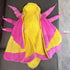 Giant Rosy Maple Moth Plush - Lifelike 26" Stuffed Animals, Realistic Soft Pink Big Wings Moth Toys for Kids