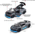 1:32 Toy Cars Bugatti Divo Metal Model Diecast Cars with Light and Sound, Pull Back Toy for Boys