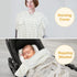 YOQIE 2-in-1 Summer Baby Car Seat Cover & Canopy | Mom Nursing Cover, Easy Install Shield | Multi-Purpose for Winter