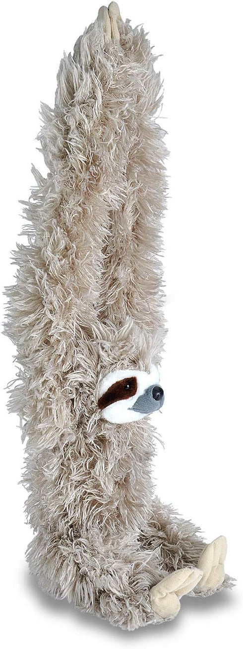30 inches Wild Republic Hanging Three Toed Sloth Plush, Stuffed Animal, Plush Toy, Gifts for Kids, Zoo Animals