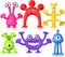 Baby Bath Toys Suction Toy, Sensory Suction Cup Toys for Toddlers, No Hole Bath Toys for Boys Girls