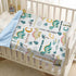 Personalized Baby Blankets for Boys Girls, Custom Baby Blanket with Name, Dinosaur Letters Theme, Super Soft Fleece