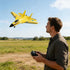 Generic 14+Ages Lights/3 Batteries,360 RC Airplane, Glider Aircraft,for Teens and Adults,Durable Lightweight Foam RC