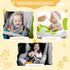 2 Pack Car Seat Protector for Potty Training, Waterproof CarSeat Liner Toilet Training for Baby Infant Toddler, Dry