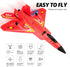 RC Plane, F22 RC Airplane Fighter Ready to Fly, 2.4Ghz 2 Channel Remote Control Plane for Kids Beginners