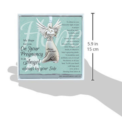 The Grandparent Gift - Pregnancy Gift Angel, Baby Shower, Christmas Gift for Expectant Moms
