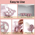 JEXFUN Silicone Breastmilk Popsicle Freezer Molds & Baby Fruit Food Feeder Pacifier, Baby Food Storage Containers