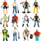 ONEST 12 Pieces Explorer Action Figures Explorer Figurines 4" Action Figures with