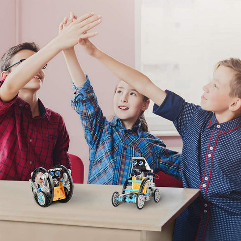 Sillbird STEM 12-in-1 Education Solar Robot Toys for Boys Ages 8-13, DIY Building Kit
