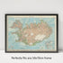 1959 Map of Iceland, 1000 Piece Adult Jigsaw Puzzle for Iceland Lovers