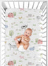 Sweet Jojo Designs Fitted Baby Crib Sheets (Farm Animals) - Standard Size for Boys or Girls, Infant Nursery, Toddler