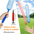100pcs Colorful Giant Rocket Balloons with Two Air Pumps for Parties