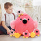 Tummy Mommy 4 Tezituor Pink Flamingo Stuffed Animal,Easter Valentines Gifts Flamingo Plush for Girls Kids Toddlers