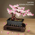LOMBEE Sets,Le-go Sets Adults,3 1 Cherry Blossom Tree Building Bonsai Tree for in Botanical Collection DIY Plant,Gift