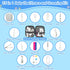 Set 25 1 Baby Grooming Kit for Boys Girls Safety Newborn Nursery Essentials Grooming Gift for First-time Parents, Grey