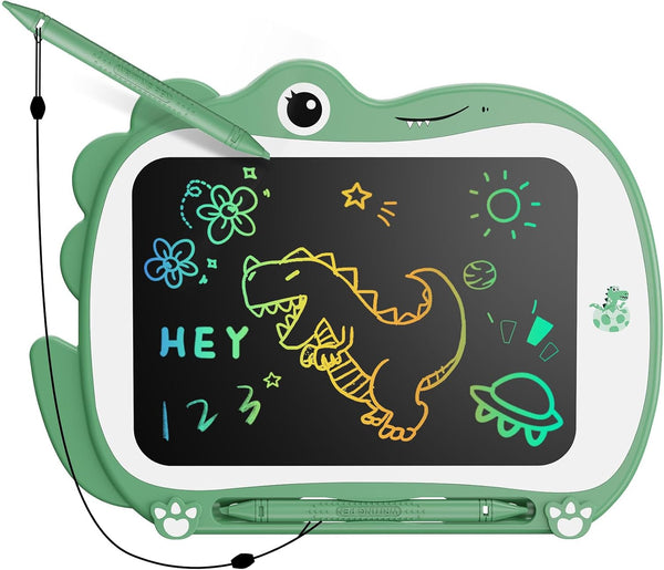 Genialba 8.5 Inch Dinosaur LCD Drawing Tablet Writing Board Toddler Toy Educational Toys