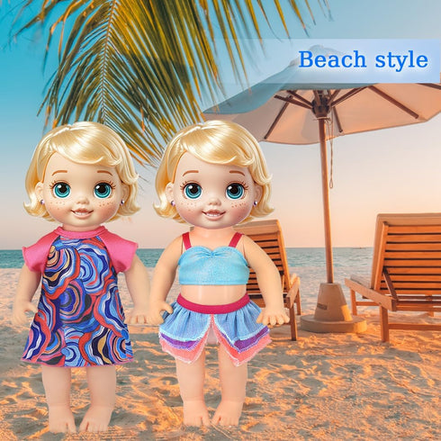 10 Sets 10 Inch 12 Inch ebuddy Alive Baby Doll Clothes - Doll Clothes and Accessories s for Baby Dolls Baby Dolls