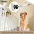 Vmaisi Baby Gate Wall Cup Protector, Pressure Mounted Safety Gates, Damage-Free, Fits Doorway, White