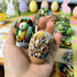 Dcurix 48 (Large(set3)) Pieces Thermo Heat Sleeves Easter Eggs Wraps Decorative Egg Easter Bunny and Chick Pattern