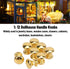 SPYMINNPOO 8Pcs 1:12 Scale Miniature Round Head Knobs, Metal Dollhouse Door Handle Knobs Furniture Knobs Accessories