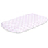 The Peanutshell Lilac Medallion Changing Pad Cover