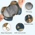 YETTASBIN Sleeping Bear Portable Pacifier Holder Case with Metal Hook Buckle & Zipper for Diaper Bag and Stroller