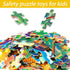 TOCHILD 100 4-10 4-6 4-6 6-8 8-10 Pieces Puzzles for Kids Ages Year Old Toddler Dinosaurs Jigsaw Puzzle for Ages