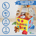 Bundaloo Surprise Box with 8 Plush Toys - Soft Sensory Playset of Stuffed Animals for Babies & Toddlers