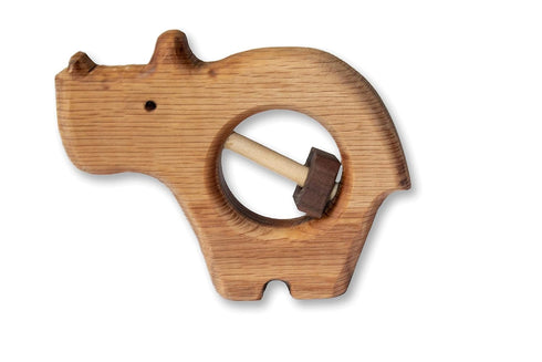 Reggie The Rhino Baby Teether & Rattle