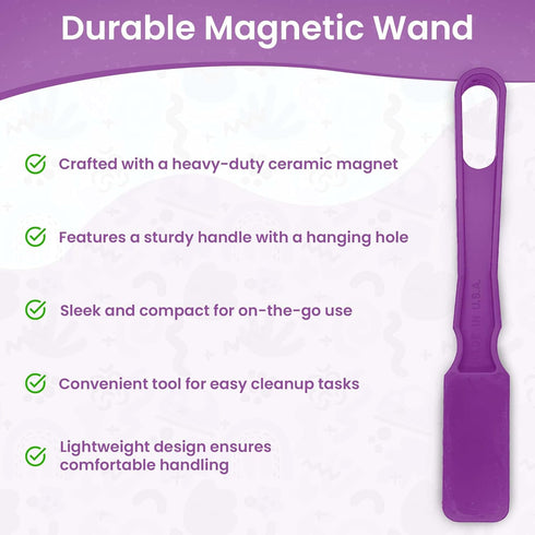 MR CHIPS Magnetic Bingo Wands, Made in USA, 7 Colors, Ideal for Bingo, Science Experiments, 1 Piece