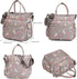 MEYTEILAY Diaper Bag Tote Baby Changing Bag Portable Waterproof and Large Capacity with Shoulder Strap Stroller Hooks