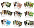 Montessori Life Cycle Animal Figures with Flash Cards, Realistic Animal Figurines Educational Matching Game for 3+
