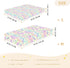 miaozhen 1 Pack 52x28 Cotton Baby Crib Sheets Soft Comfy Witch Potion Cartoon Toddler Mattress Sheet for Nursery