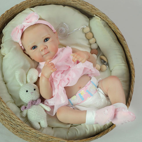 20 Inch Swimming 3+ KSBD Reborn Baby Dolls - Realistic Baby Doll Real Life Baby Dolls Lifelike Newborn Baby Doll Girl