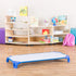 Pack 12, Sprogs Standard Size Daycare Sheets, Soft Fitted Cot Sheets for Preschool and Daycare, of White