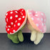 Cute Frog Plush Toy - 10" Stuffed Animal with Red Mushroom Hat for Kids and Adults
