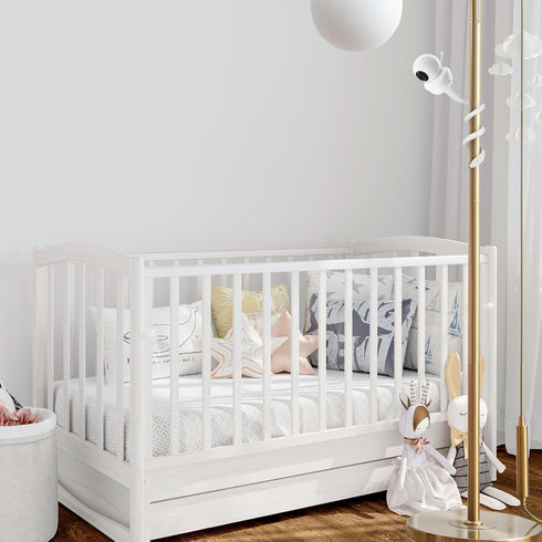 SUTINE 1/4 17" Baby Monitor Mount for Nanit Pro Smart Baby Monitor & Flex Stand, Also for Cameras with Screw Mount