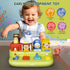 Yalujumb 1 1-3, 1 Interactive Pop Farm Animal Up Toys With Music Sounds,Cause and Effect Pop Up Toy for year