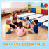 23" 52" 10 Pack Comfyanno Cot Sheets for Daycare Standard Size - Fits x Cot, Bulk, Daycare Essentials, Soft