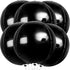 KatchOn Large Black Mylar Balloons, 22 Inch, Pack of 6 for Birthday, Anniversary, Halloween Decorations