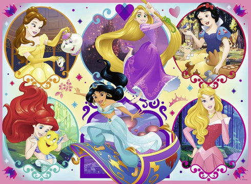 Ravensburger Disney Princesses - 100 Piece Jigsaw Puzzle for Kids | Unique Premium Quality Educational Toy