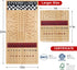 23 inches 11 2 2 Offelec Large Horse Race Board Game, Premium Durable Foldable Wooden Box, Horse Racing Game with Retro